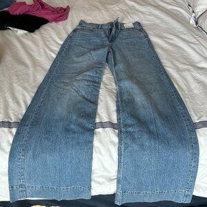 New w/tags J.Crew Wide Leg Trouser Jeans Size 26